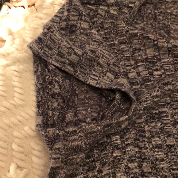 Dark blue/grey short sleeve t-shirt dress - Picture 3 of 4